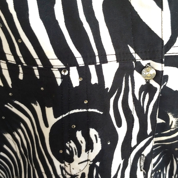 Zebra Print Jacket - Picture 2 of 4